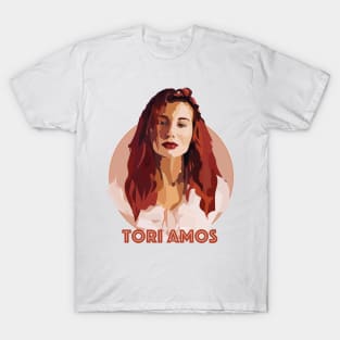 Tori Amos With Text T-Shirt